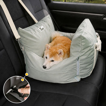 Waterproof ISOFIX Dog Car Seat Bed - First Class