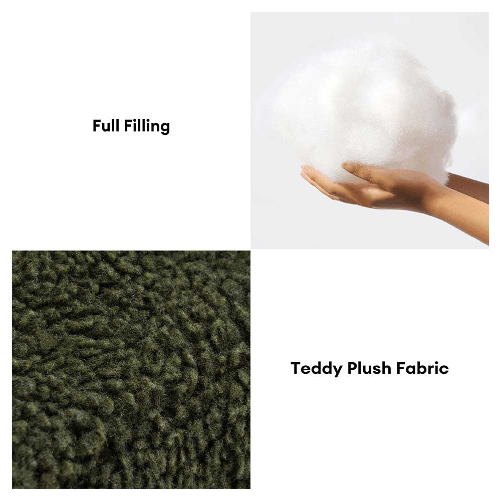 Vintage Chequered Washable Calming Dog & Cat Sofa Bed