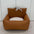 Vintage Floral Faux Leather Waterproof Anti-Scratch Puppy Dog Bed