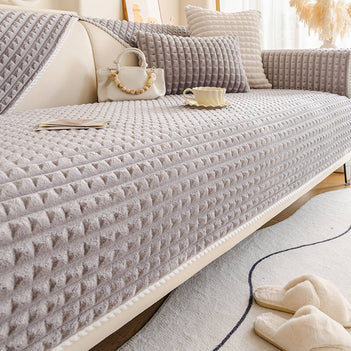 Warm Flannel Pet Friendly Furniture Protector Sofa Cover