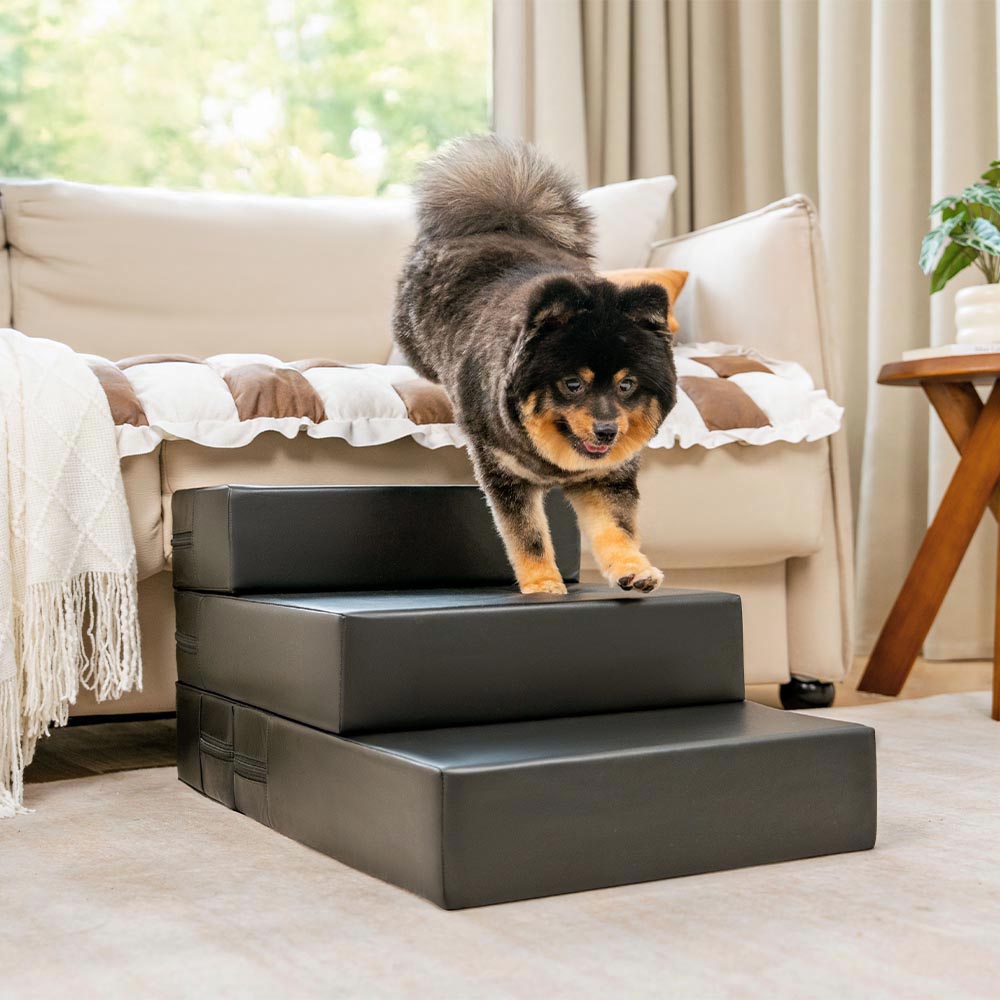Waterproof Washable PU Leather Modular Multi-Level Pet Steps