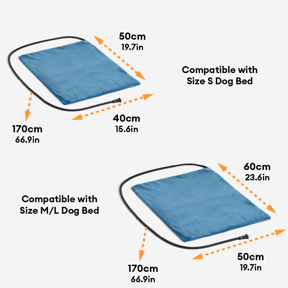 Waterproof＆Chew proof Electrical Pet Heated Pad - Safe Warmth