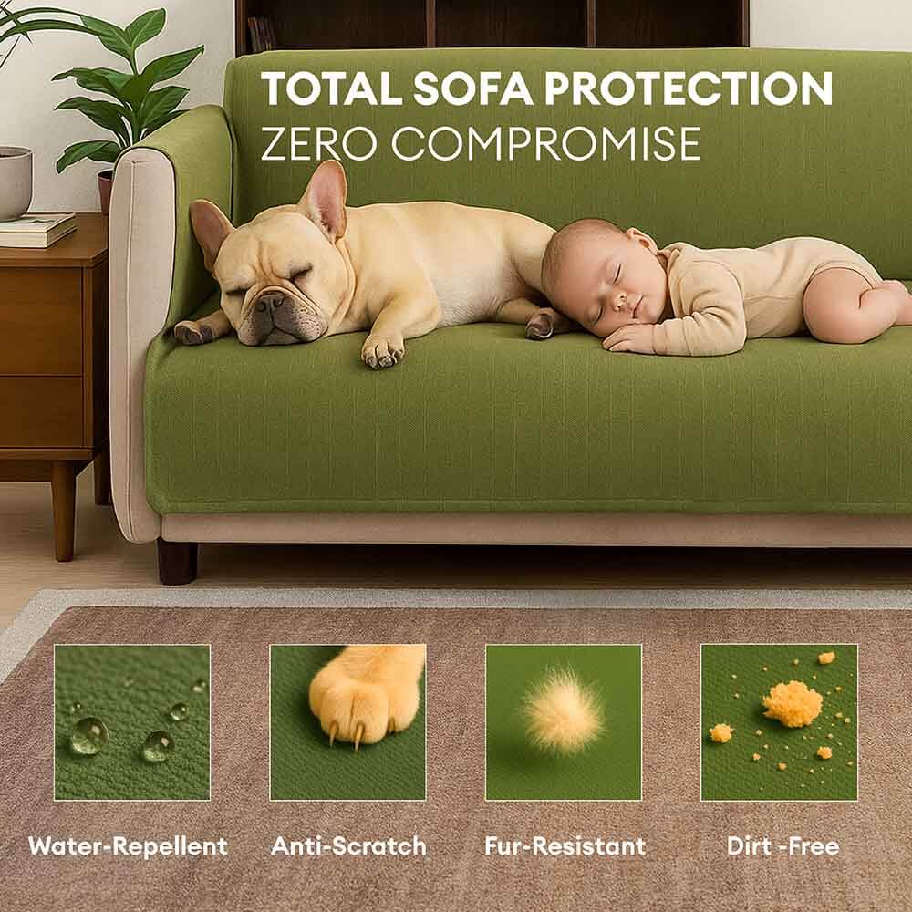 Waterproof Non-Slip Furniture Protector Pet Sofa Cover-Slipsafe