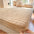 Plush Bubble Skin-Friendly Warm Fitted Sheet Mattress Cover