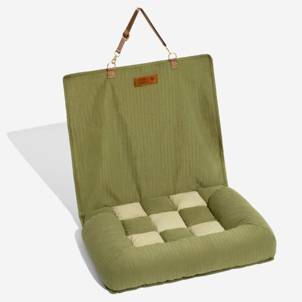 Travel Bolster Safety Back Seat Large Dog Car Seat Bed - Roadtrip
