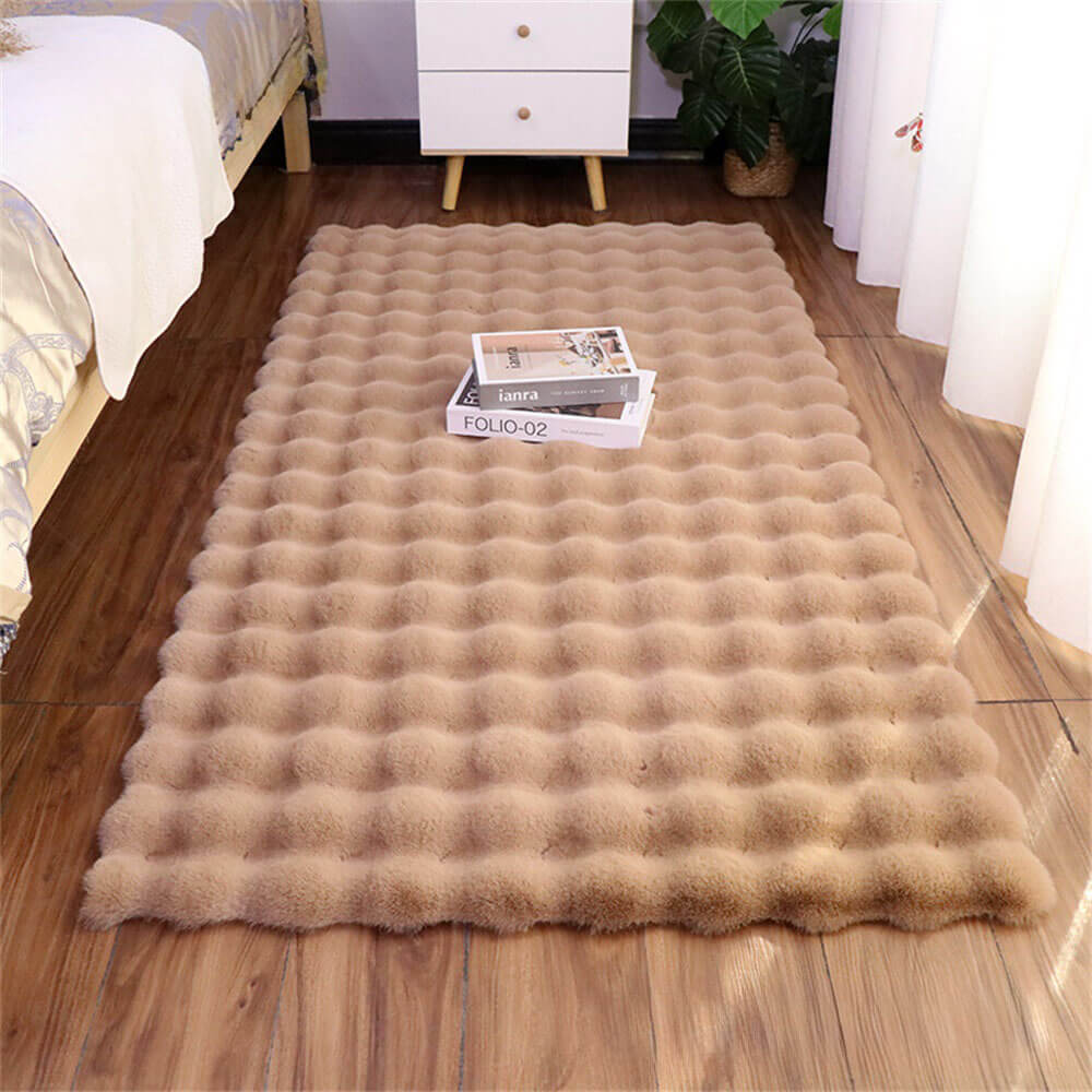 Ultra-Soft Plush Pet-Friendly Rug - Cosy & Durable for Your Home