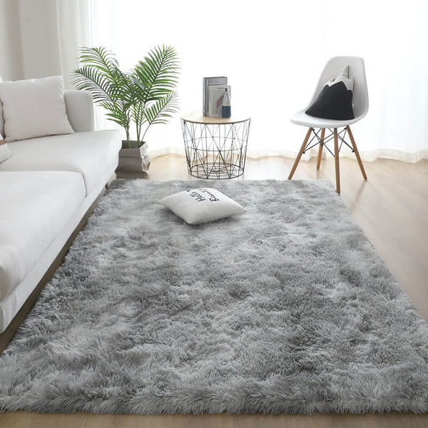 Chic Cosy Plush Tie-Dye Homes Rug Pet Mat
