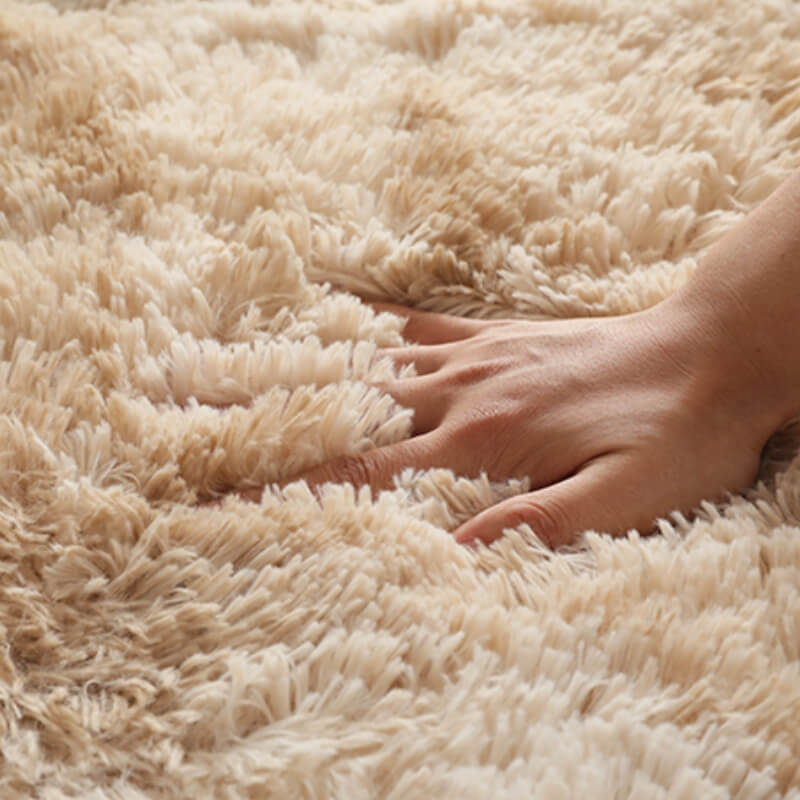 Chic Cosy Plush Tie-Dye Homes Rug Pet Mat