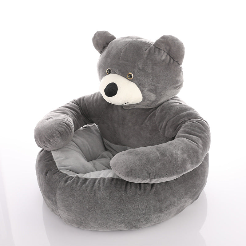 Cute Detachable Cuddle Bear Dog & Cat Bed