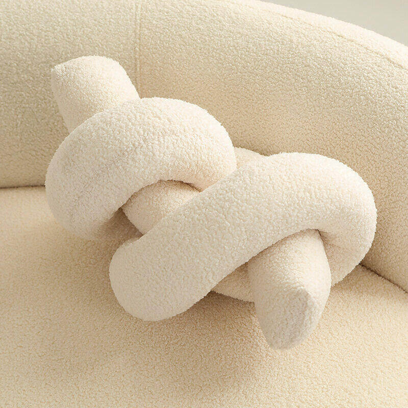 Geometrically Shaped Cute Twist Sofa Cushion