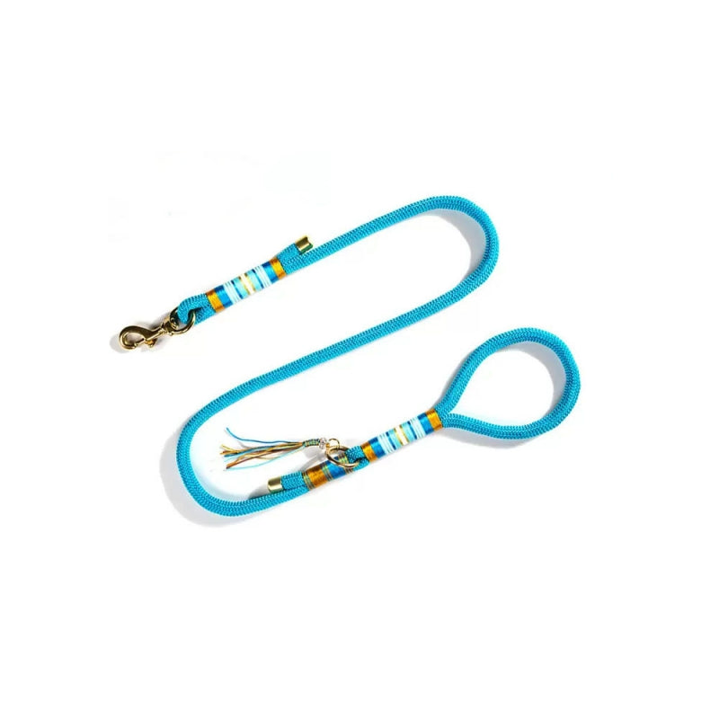 Hand-knitted Braided Rope Cool Dog Accessories Training Lead