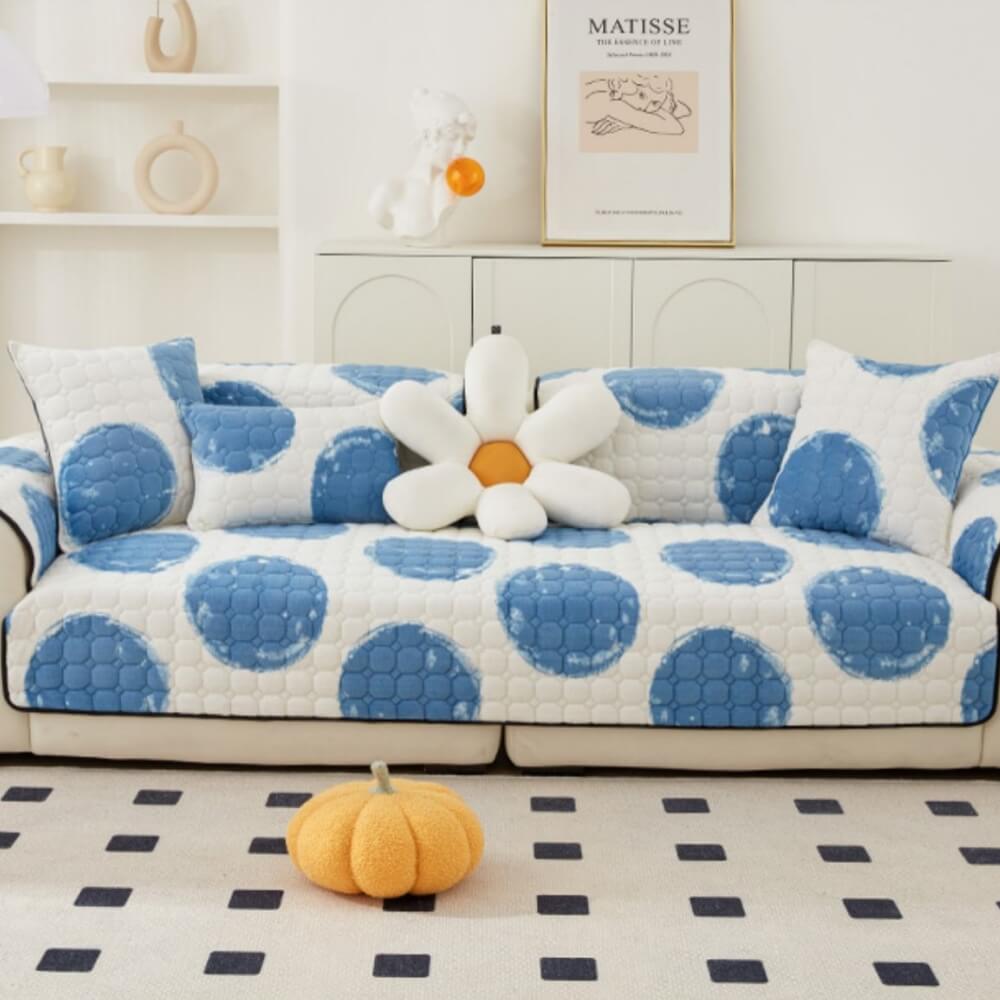 Milk Velvet Sofa Cover Furniture Non-slip Protection Sofa Cover