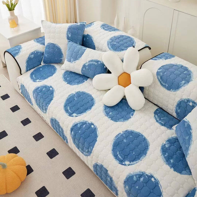 Milk Velvet Sofa Cover Furniture Non-slip Protection Sofa Cover