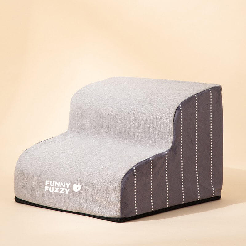 Plain Pattern Pet Climbing Ladder Removable Dog Steps