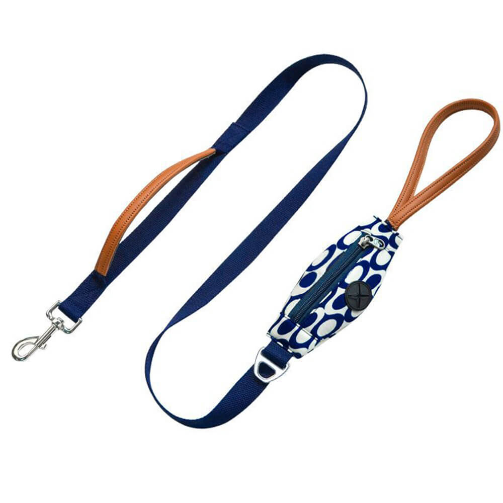 Secure Anti-Pull Large Dog Harness and Lead Walking Set with Walk Bag