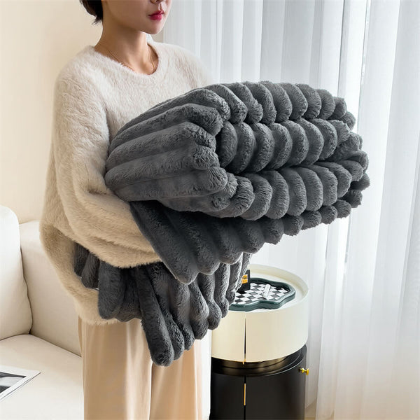 Warm Plush Sofa Throw Blanket Dog Blanket