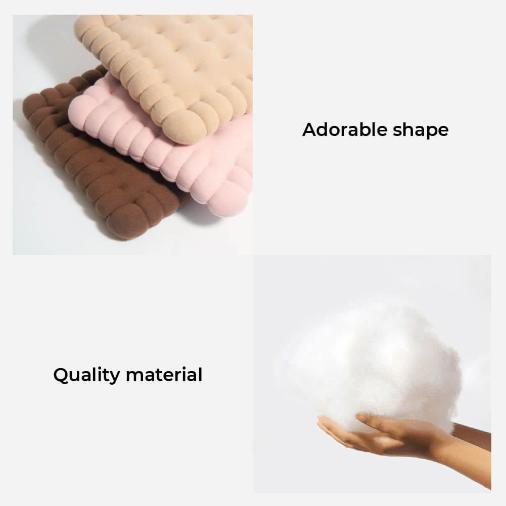 Biscuit Anti-fatigue PP Cotton Cushion Bed