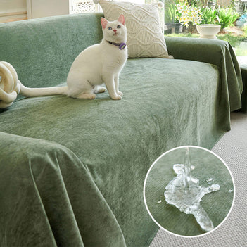 Soft and Waterproof Scratch-Resistant Non-Linting Throw Sofa Cover Sofa Throws