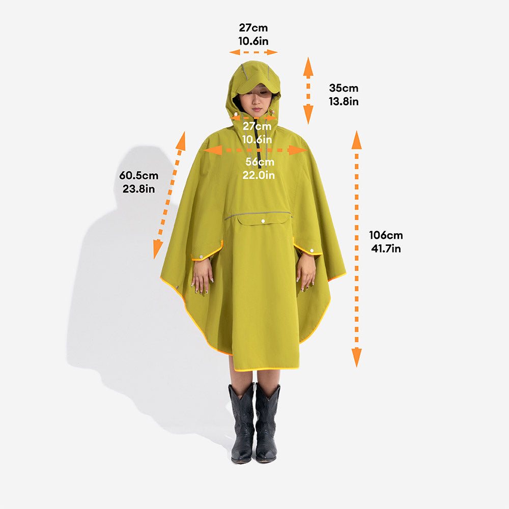 Adjustable Reflective Waterproof with Pocket Dog Raincoat Human Matching -Stay Dry